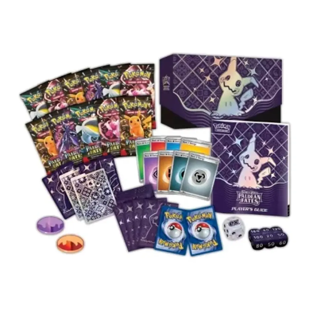 Paldean Fates - Elite Trainer Box - Ingles - Imagen 2
