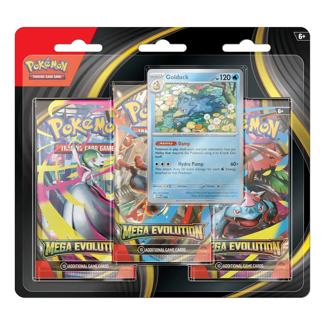 Mega Evolution- Blister Pack (Golduck) - Español