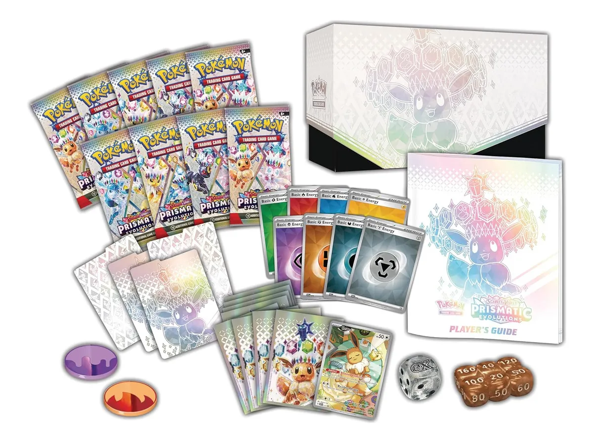 Prismatic Evolutions - Elite Trainer Box - Español - Imagen 2