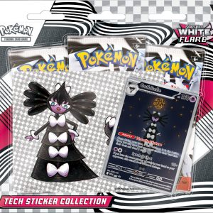 White Flare Blister - Tech Sticker Collection - Español
