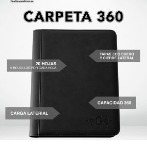 Carpeta Premium 360 Capacidad PGS