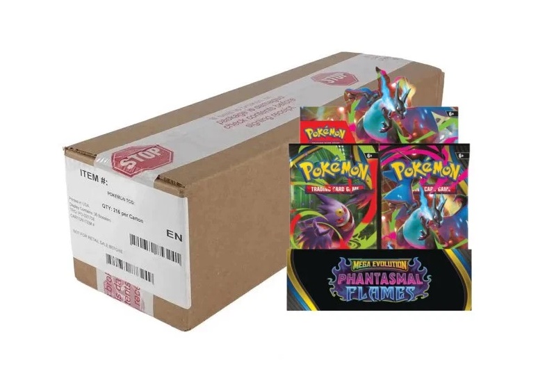 Case (6 unidades) – Phantasmal Flames – Booster Box – Ingles