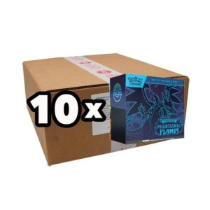 Case (10 unidades) – Phantasmal Flames – Elite Trainer Box – Ingles