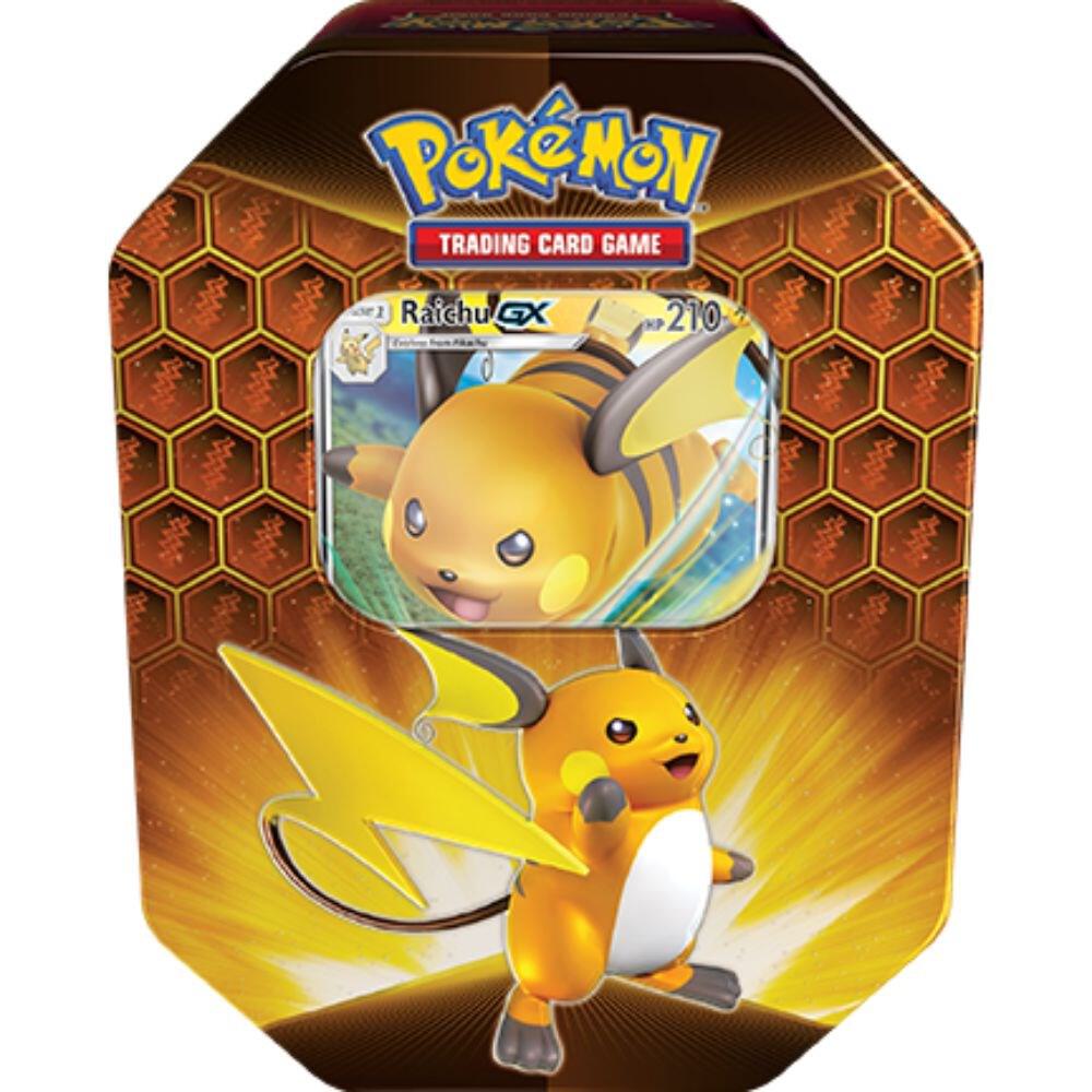 Hidden Fates Tin Raichu GX Español