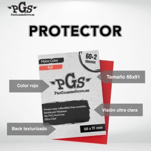 Protector PGS Premium Standard Matte Rojo