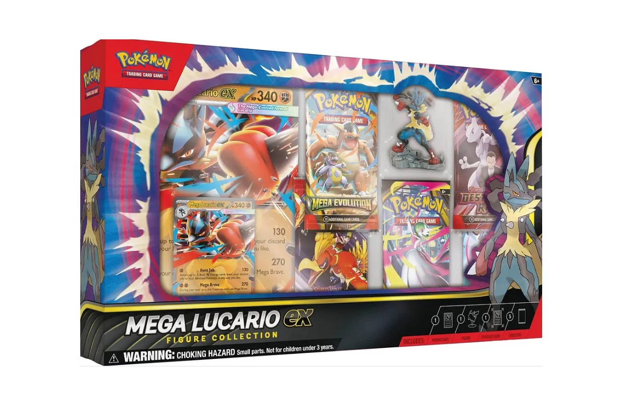 Mega Lucario Ex Figure Collection Ingles