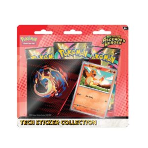 Ascended Heroes Collection - Tech Sticker Collection Charmander Ingles ( PREVENTA 30 DE ENERO )