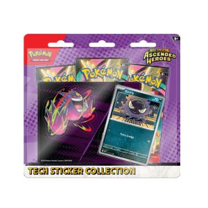 Ascended Heroes Collection - Tech Sticker Collection Gastly Ingles ( PREVENTA 30 DE ENERO )