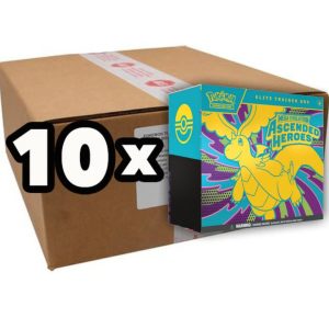 Ascended Heroes – Case ( x 10 ) Elite Trainer Box Español ( PREVENTA 20 DE FEBRERO )