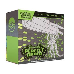 Mega Evolution Perfect Order – Elite Trainer Box Español ( PREVENTA 27 DE MARZO )