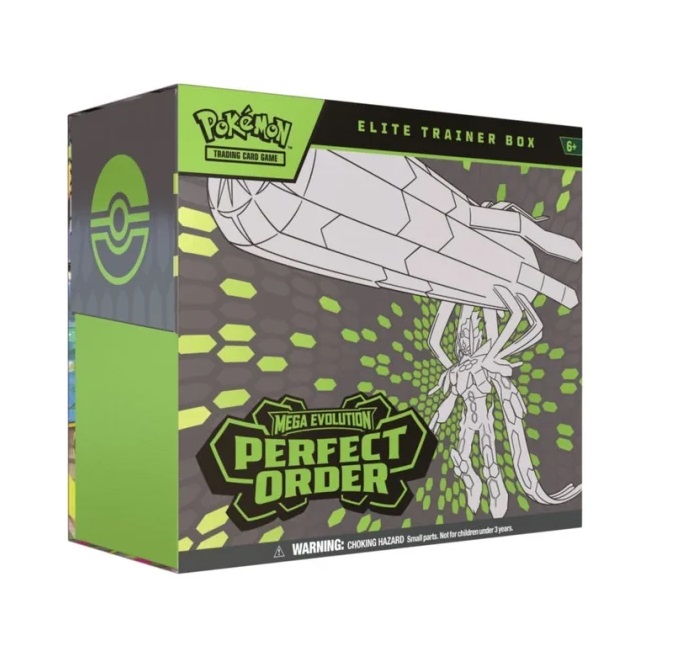 Mega Evolution Perfect Order – Elite Trainer Box Español ( PREVENTA 27 DE MARZO )