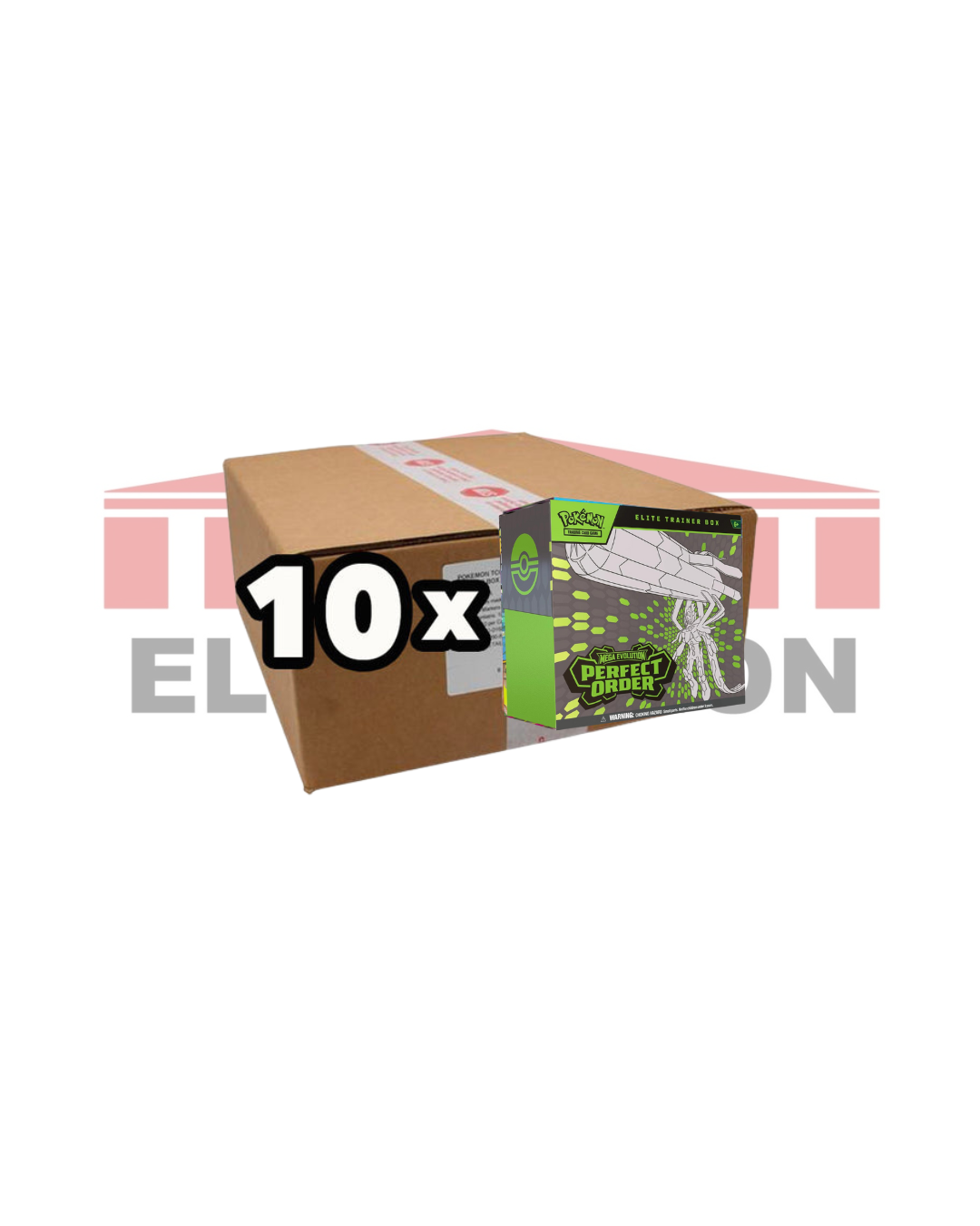 Case (10 unidades) – Perfect Order – Elite Trainer Box Ingles ( PREVENTA 27 DE MARZO )