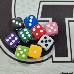 Dados de Color x 9 - 6 Caras - PGS - Set 1