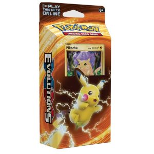 Mazo Deck Evolutions Theme Deck Pikachu Power Pikachu XY - INGLES