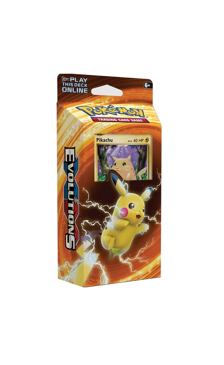 Mazo Deck Evolutions Theme Deck Pikachu Power Pikachu XY - INGLES