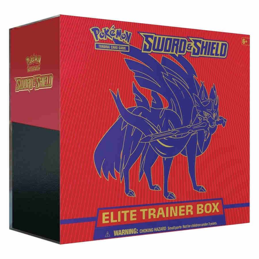 Sword & Shield Elite Zacian Trainer Box - ESPAÑOL