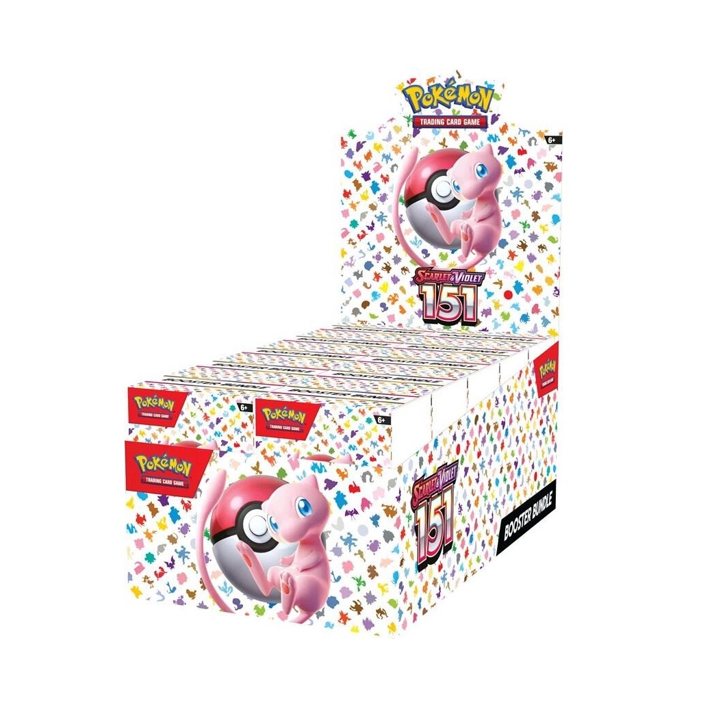 Display x 10 – 151 Booster Bundle - SV: Scarlet & Violet 151 – INGLES