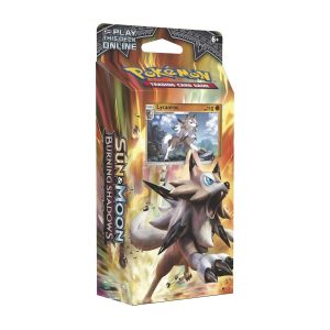 Mazo Deck Burning Shadows Theme Deck - Rock Steady Lycanroc - INGLES
