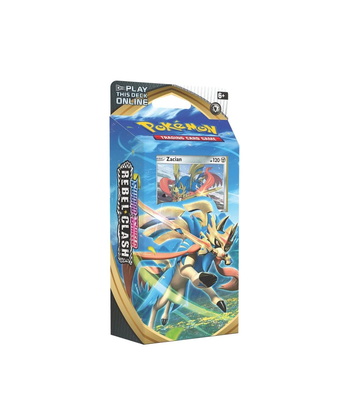 Mazo Deck Rebel Clash Theme Deck Zacian - ESPAÑOL