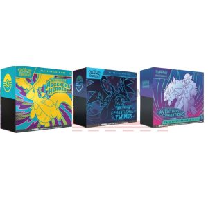 SET 3 X ELITE TRAINER BOX ESPAÑOL OFERTA HEROES