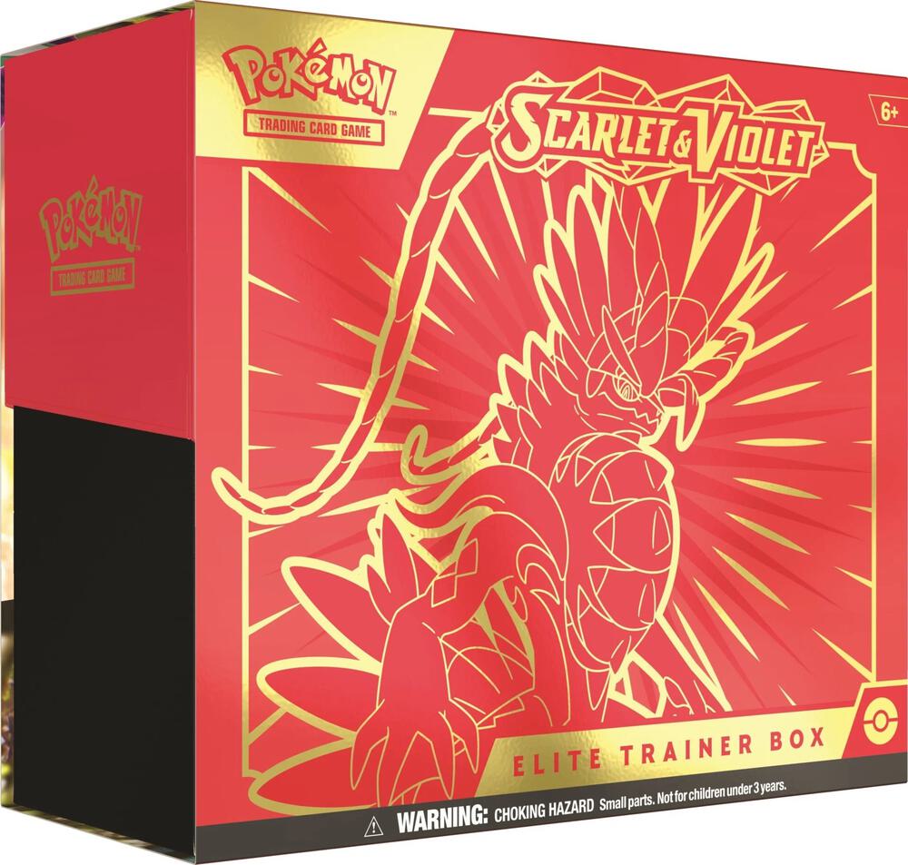 Scarlet & Violet Koraidon Elite Trainer Box INGLES